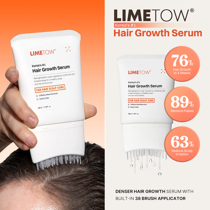 LIMETOW® - Korea's #1 Hair Growth Serum