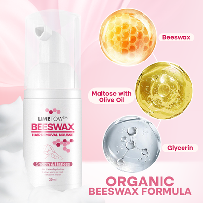 LIMETOW™ Beeswax Hair Removal Mousse