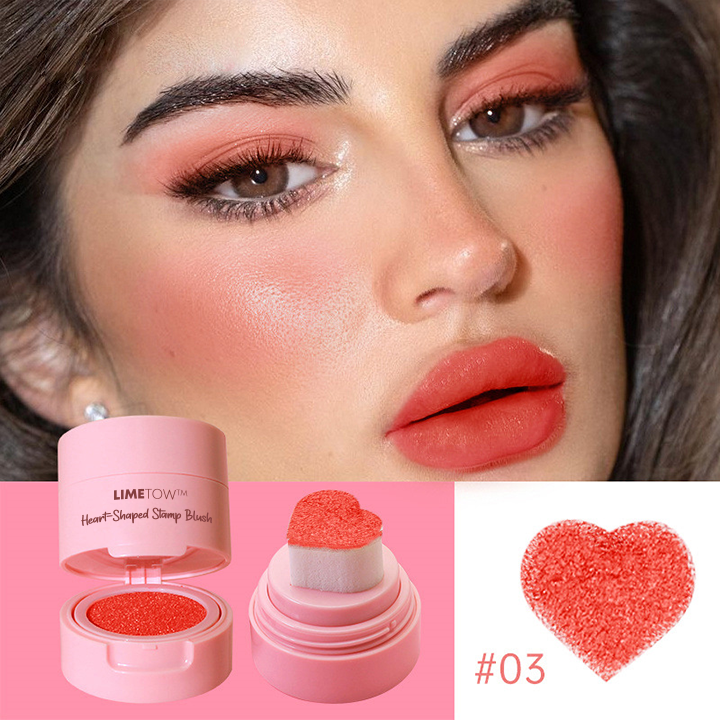 LIMETOW™ Heart-Shaped Stamp Blush