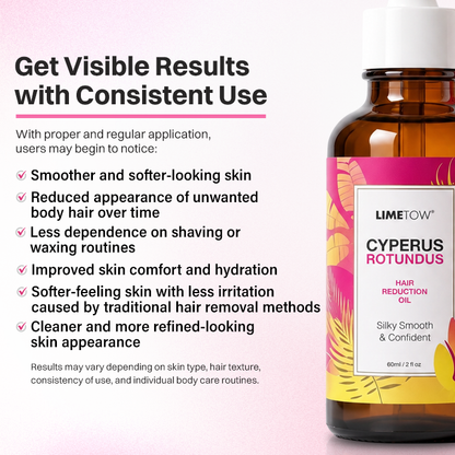 LIMETOW® Cyperus Rotundus Hair Reduction Oil