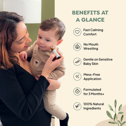 Mamas Teether: Natural Teething Comfort Roller