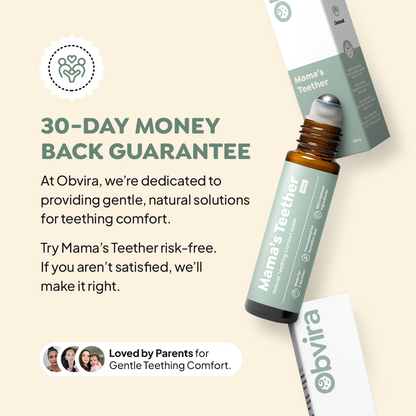 Mamas Teether: Natural Teething Comfort Roller