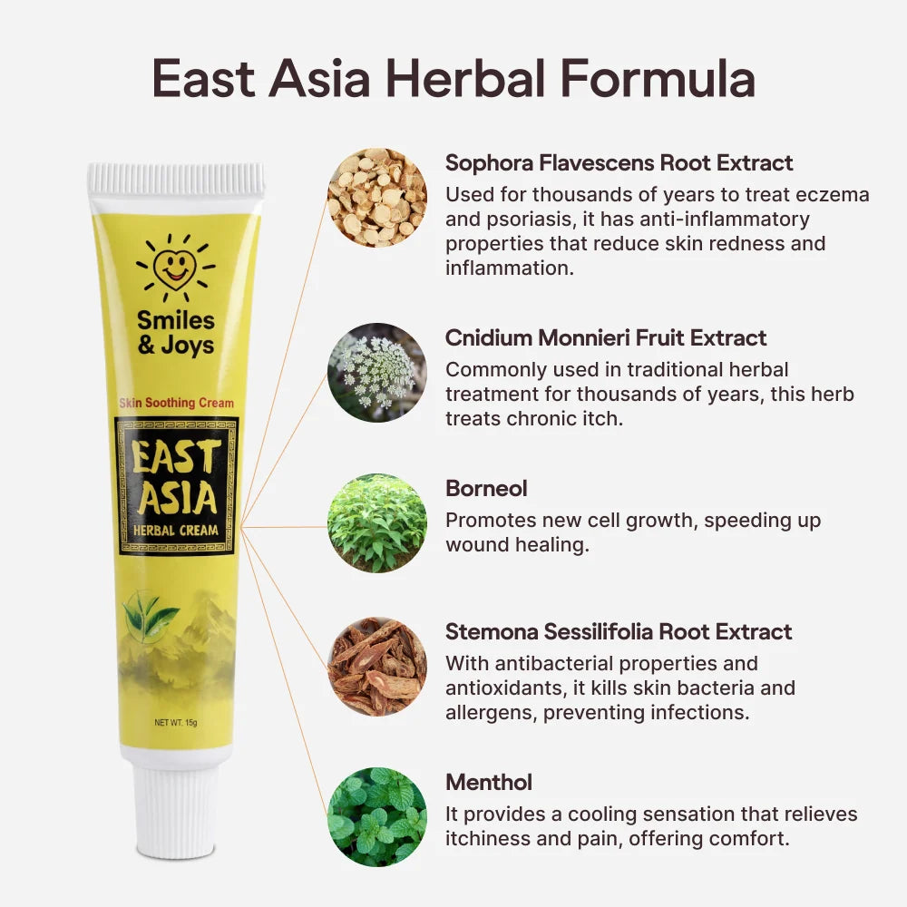Smiles & Joys Eczema and Psoriasis Herbal Cream
