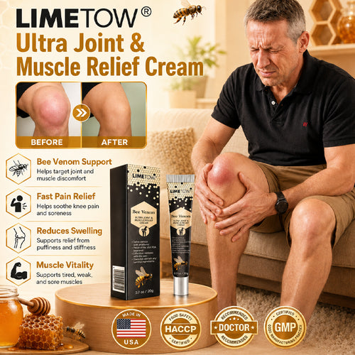 Soothe, Comfort, and Care for Sore Joints & Muscles with Our Targeted Bee Venom Relief Cream!