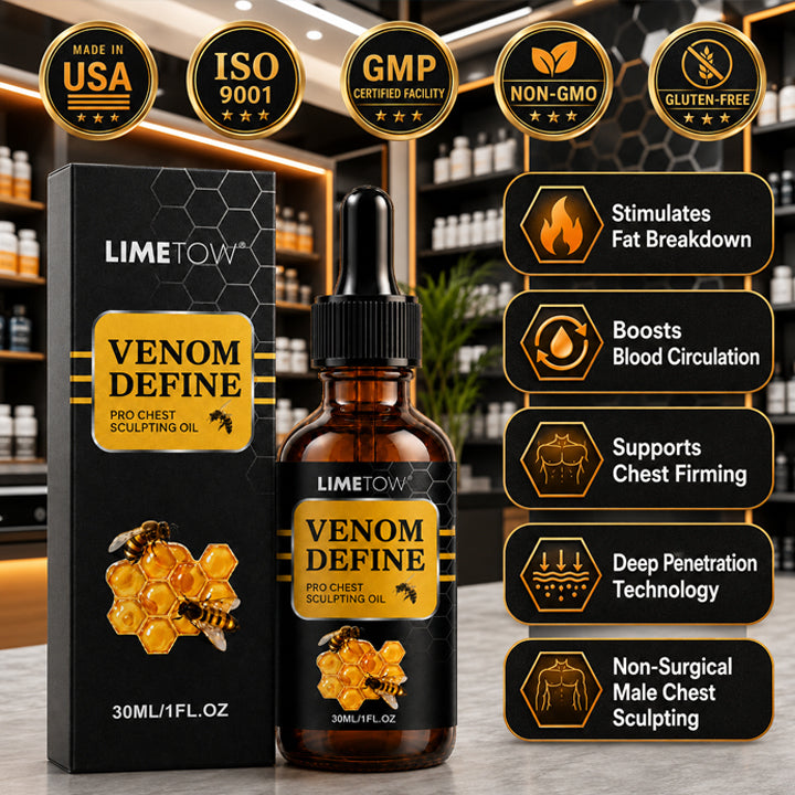 LIMETOW® Venom Define Pro Chest Sculpting Oil