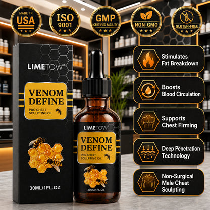LIMETOW® Venom Define Pro Chest Sculpting Oil