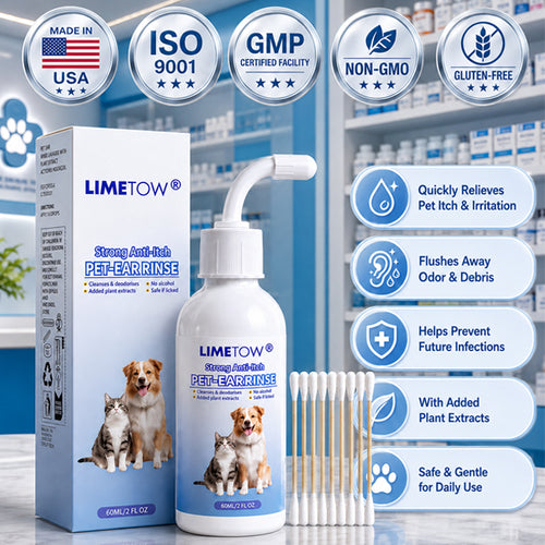 LIMETOW® Anti-Itch Pet Ear Rinse