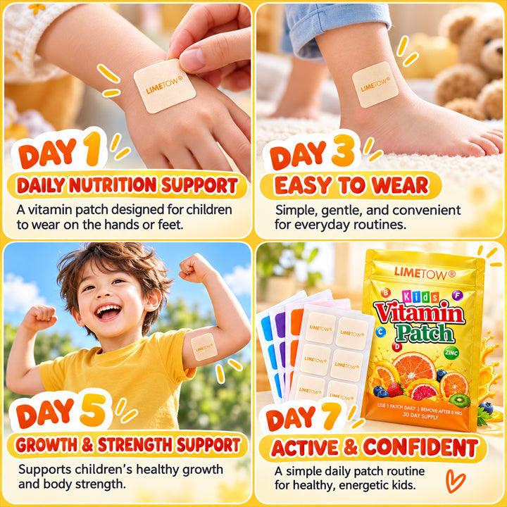 LIMETOW® Kids Vitamin Patch