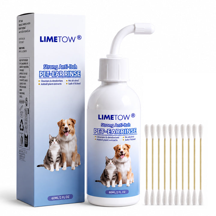 LIMETOW® Anti-Itch Pet Ear Rinse