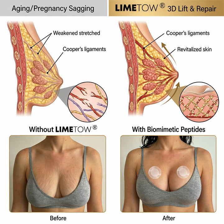 LIMETOW® Targeted Breast Enhancement Advanced Nano Microneedle Patch