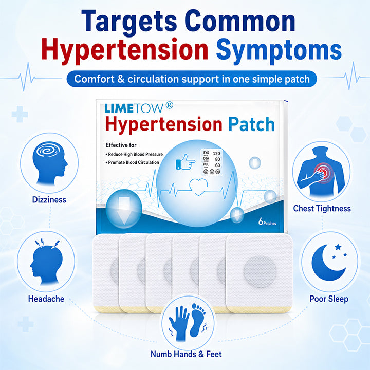Hypertension Patch for Sudden Illness Protection in Older Adults — Weekly Support for Maintaining Healthy Blood Pressure - TH