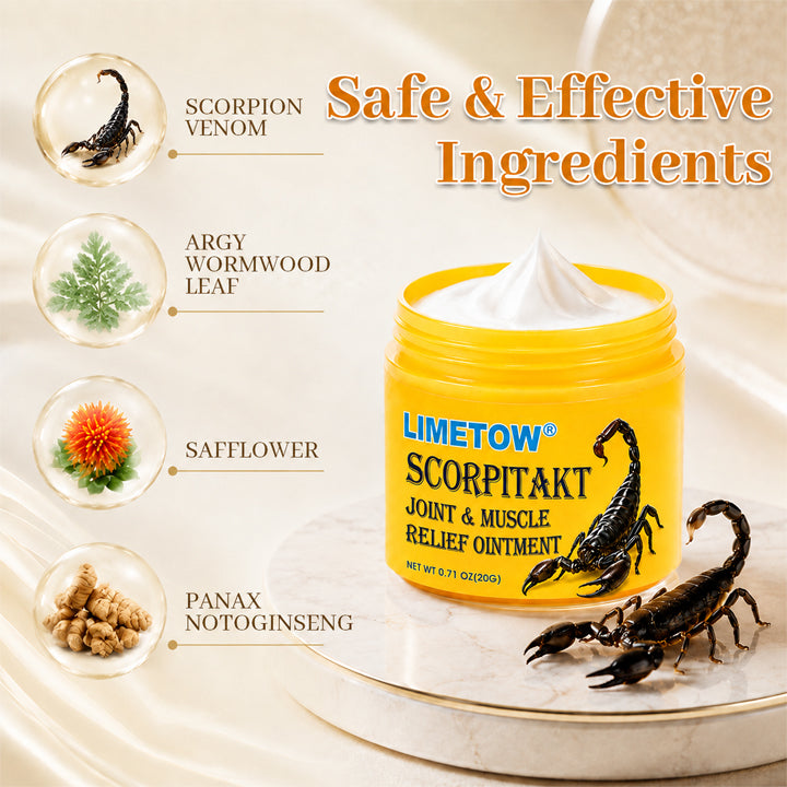 LIMETOW® ScorpiTakt Joint & Muscle Relief Ointment