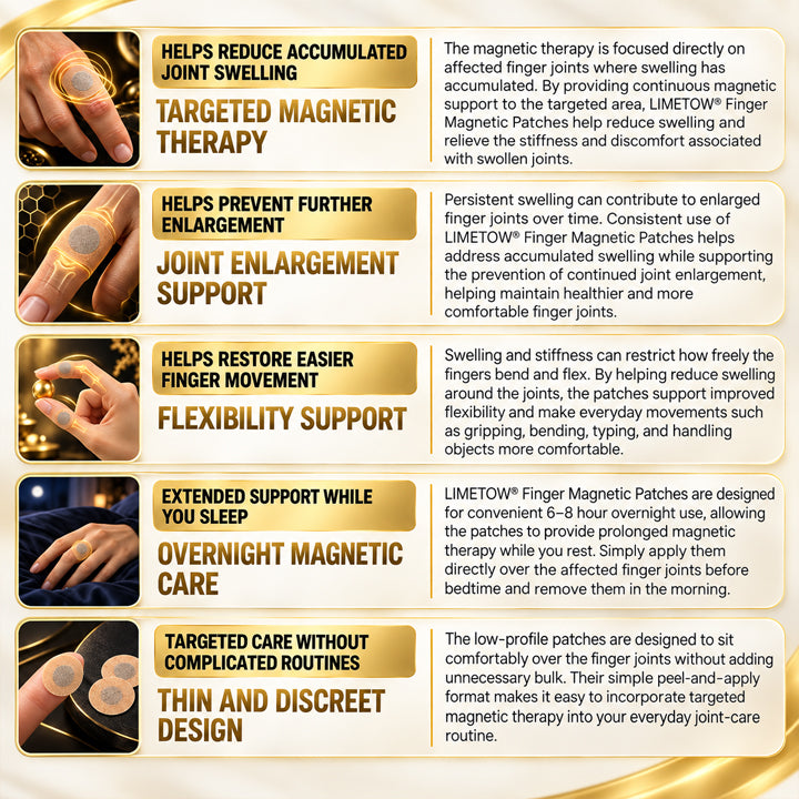 LIMETOW® Restore Flexible and Slimmer Fingers with Targeted Magnetic Therapy!