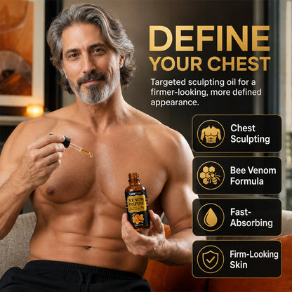 LIMETOW® Venom Define Pro Chest Sculpting Oil