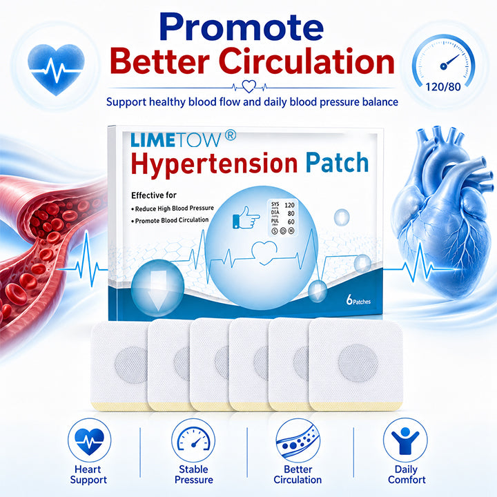 Hypertension Patch for Sudden Illness Protection in Older Adults — Weekly Support for Maintaining Healthy Blood Pressure - TH