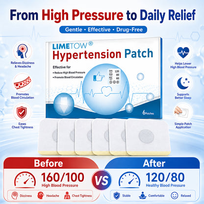 Hypertension Patch for Sudden Illness Protection in Older Adults — Weekly Support for Maintaining Healthy Blood Pressure - TH