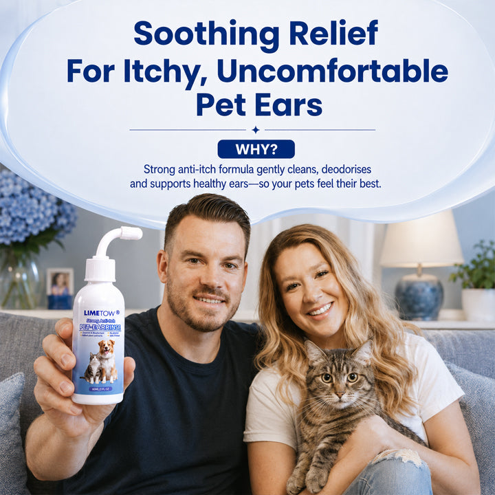 LIMETOW® Anti-Itch Pet Ear Rinse