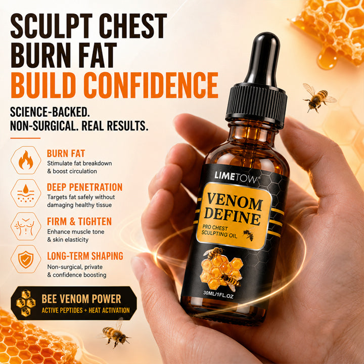 LIMETOW® Venom Define Pro Chest Sculpting Oil