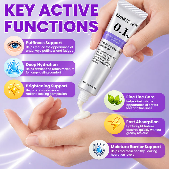 LIMETOW®  0.1% Caffeine Revitalizing Eye Cream