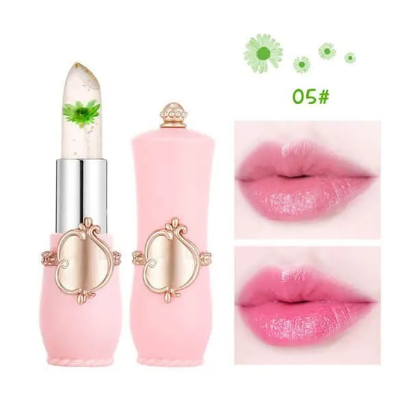 LIMETOW™ Crystal Jelly Flower Color Changing Lipstick