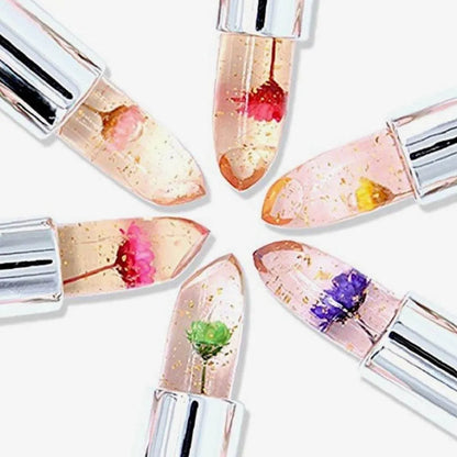 LIMETOW™ Crystal Jelly Flower Color Changing Lipstick