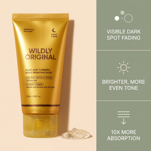 LIMETOW® Kojic Acid Turmeric Overnight Mask