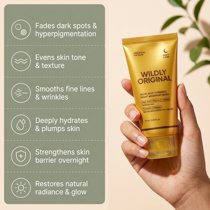 LIMETOW® Kojic Acid Turmeric Overnight Mask