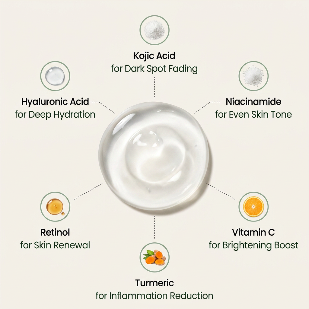 LIMETOW® Kojic Acid Turmeric Overnight Mask