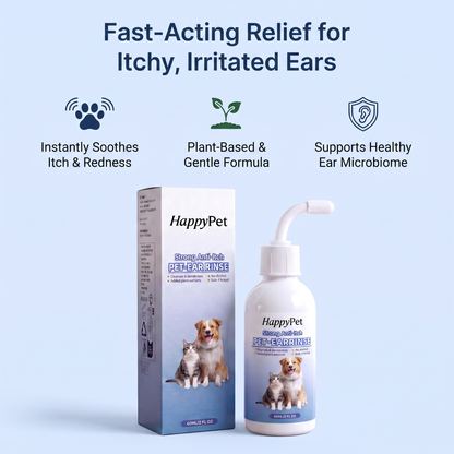 LIMETOW® Anti-Itch Pet Ear Rinse